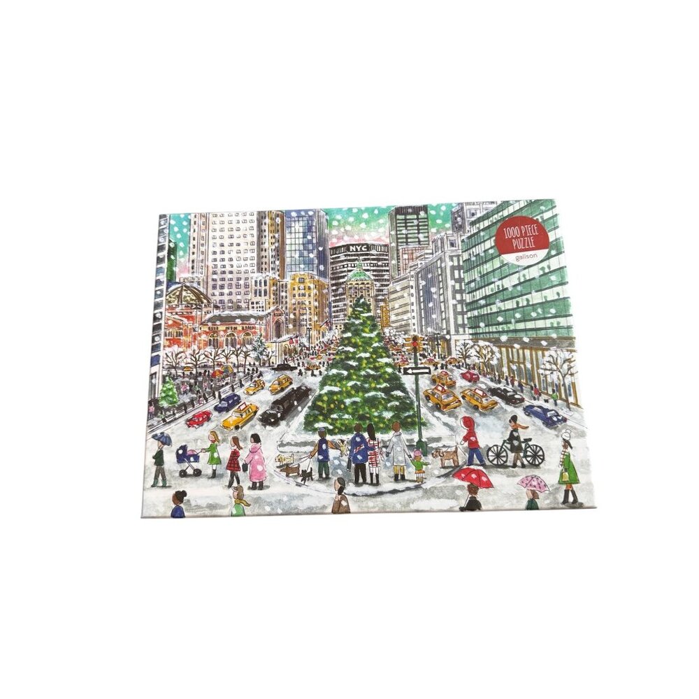 Galison “Snowfall on Park Avenue” 1000-Piece Puzzle – New York